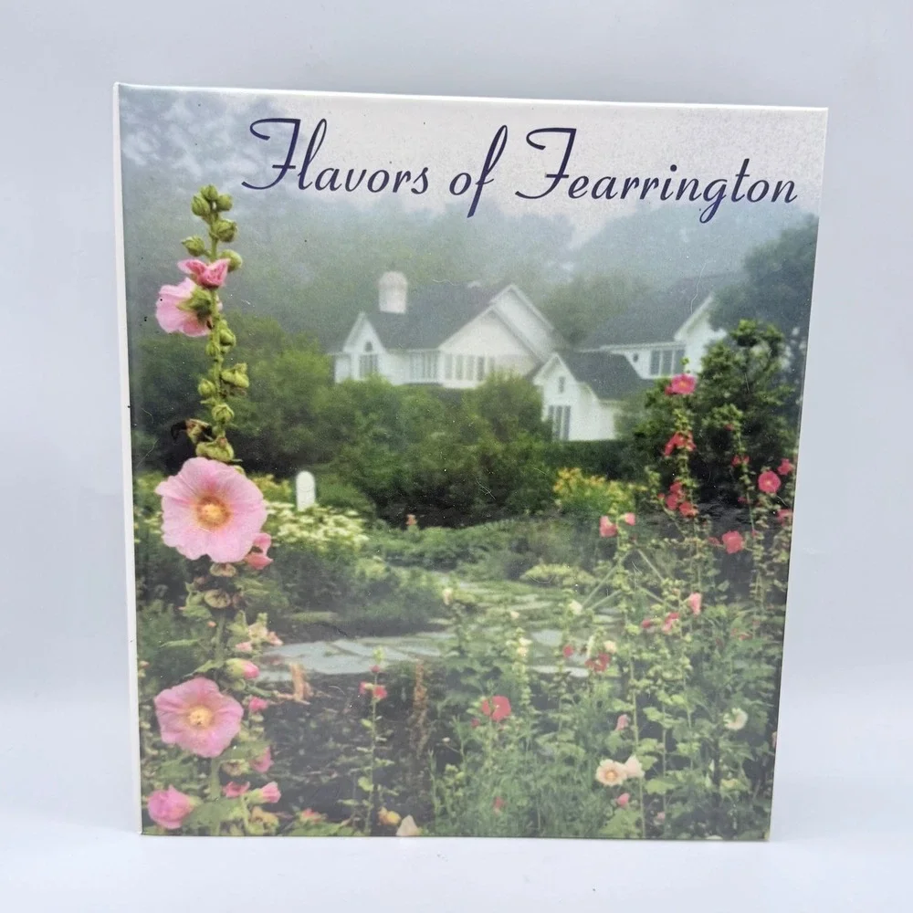 Flavors of Fearrington Cookbook Hardcover Regional Southern Recipes Historical
